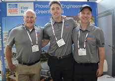 Jonathon Fenton, Maclean Sprung and Thomas Wingir with Sprung sturctures, know everything about Greenhouse structures for difficult weather conditions